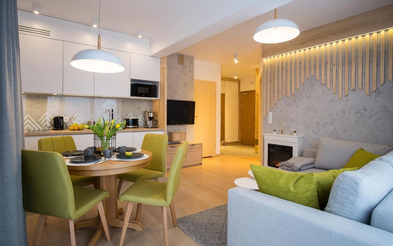 Apartament Modern Green W Centrum Z Widokiem Na Giewont Закопане Экстерьер фото