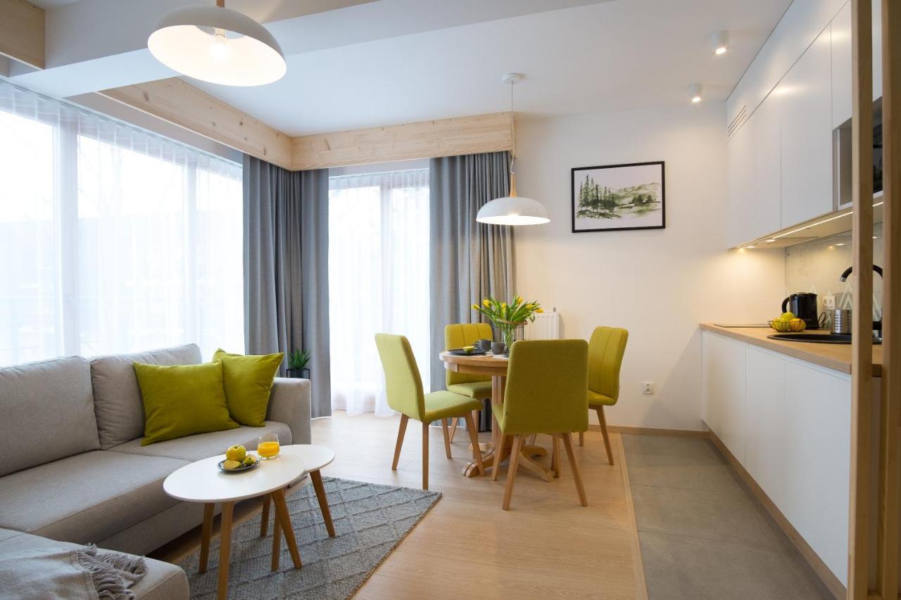 Apartament Modern Green W Centrum Z Widokiem Na Giewont Закопане Экстерьер фото